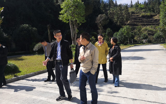 2019年10月16日副州長黃瑾一行來公司調(diào)研