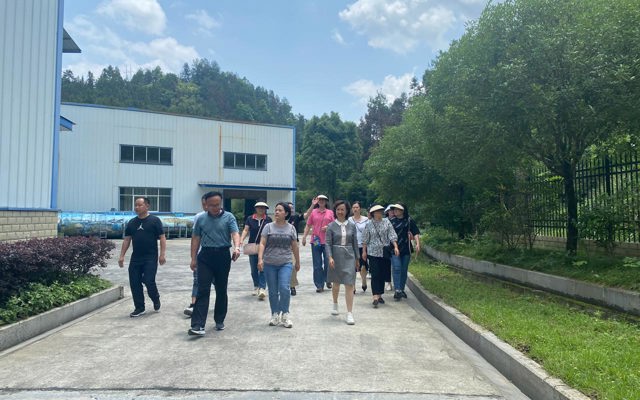 2023年5月29日州婦聯一行到我廠視察