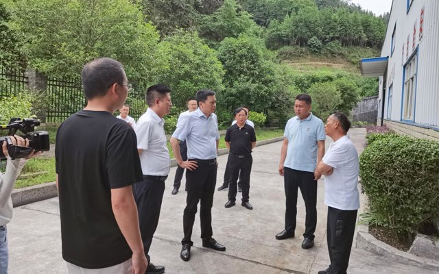 2022年6月8日州紀委到廠調研